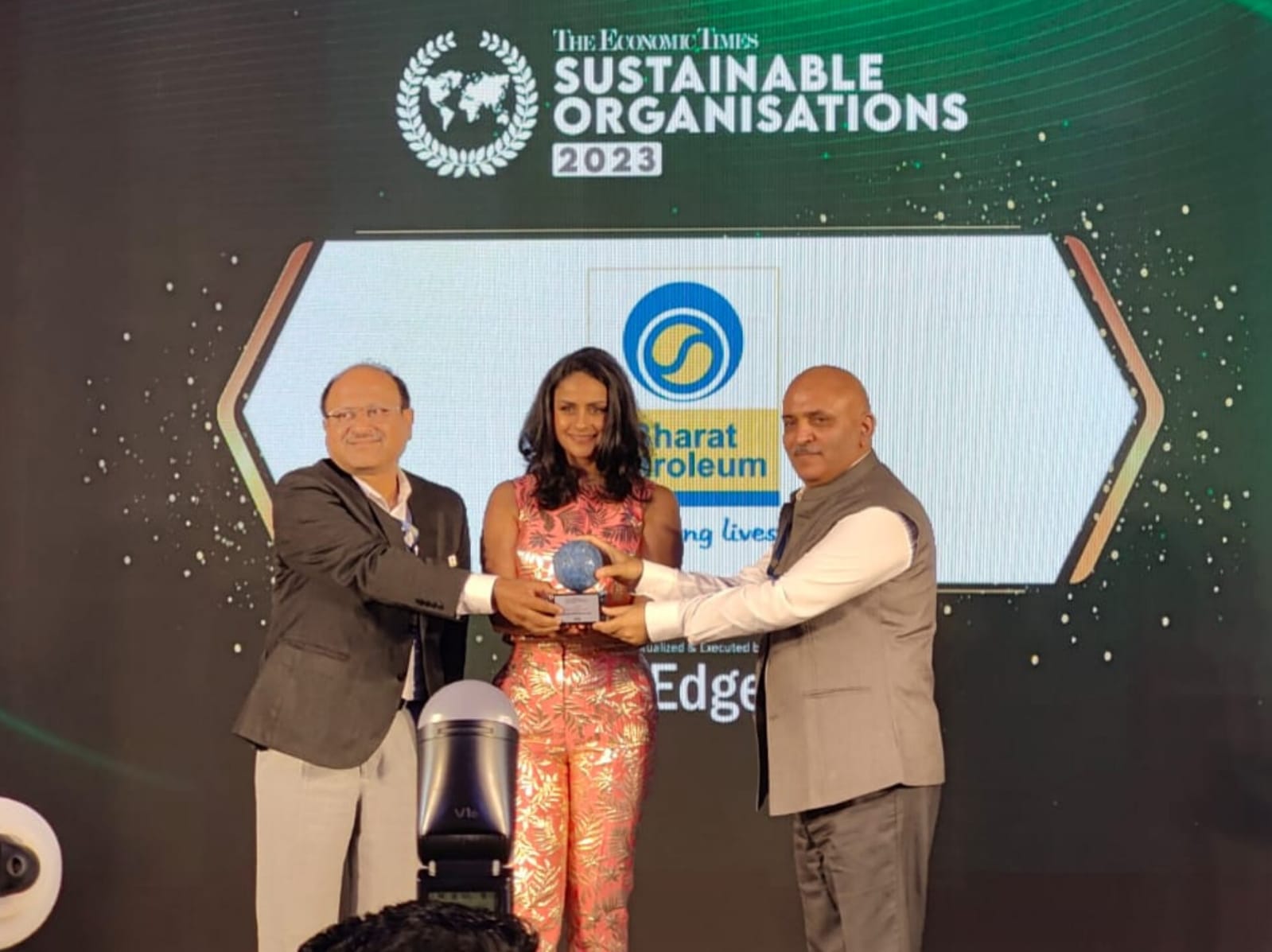 BPCL has been recognized as one of the most "Sustainable organizations" by Economic Times Edge