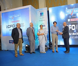 बीपीसीएल निदेशक (वित्त) श्री पी.बालसुब्रमण्यम ने बिजनेस वर्ल्ड सर्वोत्तम सीएफओ पुरस्कार जीता 