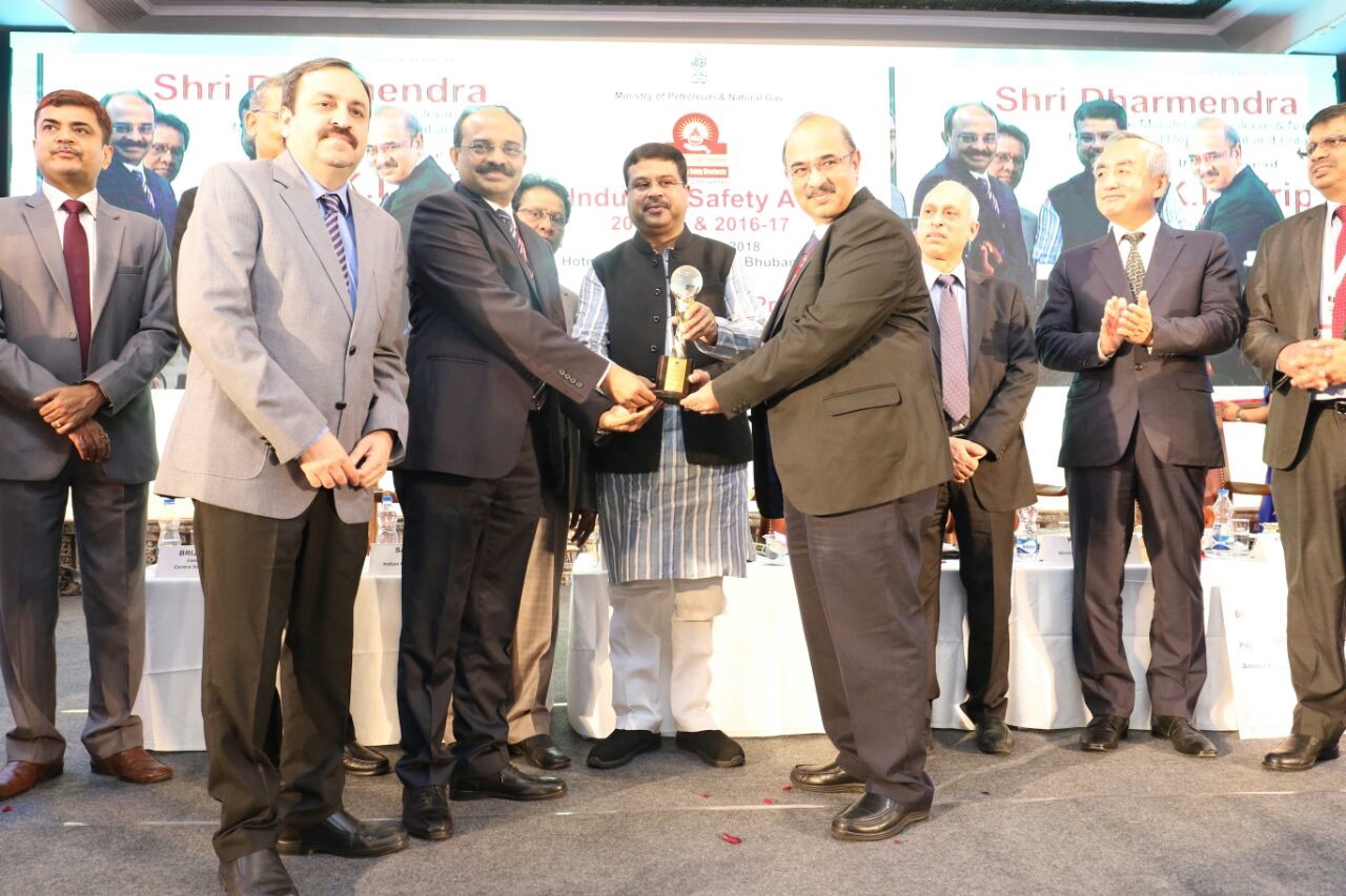 बीपीसीएल एलपीजी विपणन सर्वश्रेष्ठ प्रदर्शन के लिए ओआईएसडी सुरक्षा पुरस्कार प्राप्त करता है