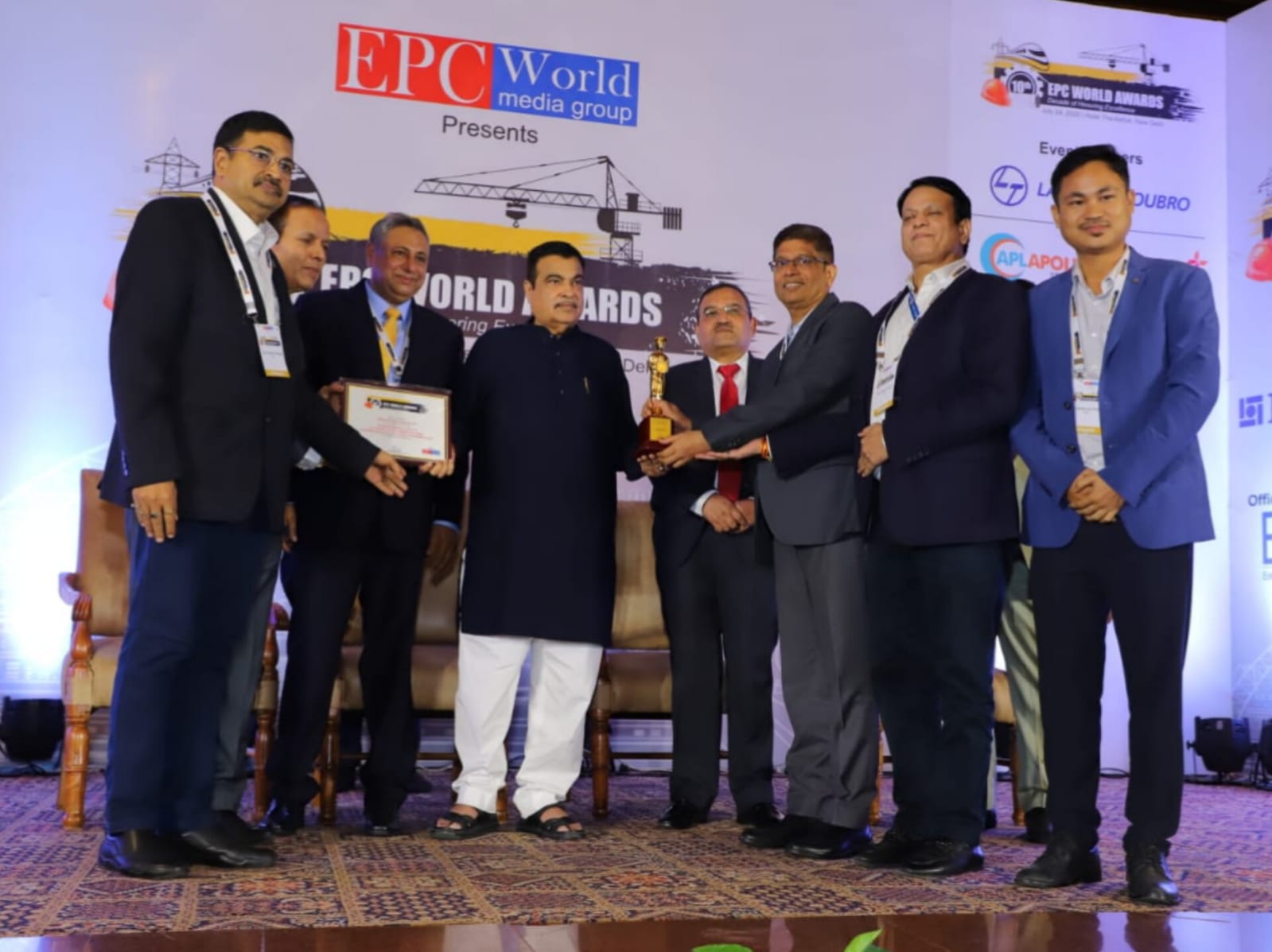 EPC World Award under the "Oil and Gas category