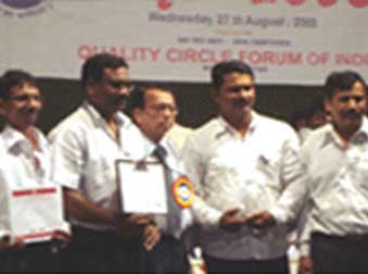 QCFI MUMBAI CHAPTER QUALITY CIRCLE TEAM AWARD