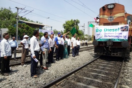 Launch of Bio Diesel in RCD-Secunderabad I&C Territory.