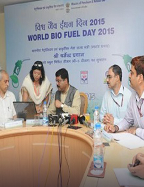 Shri Dharmendra Pradhan launches “BioFuel Blended Diesel”
